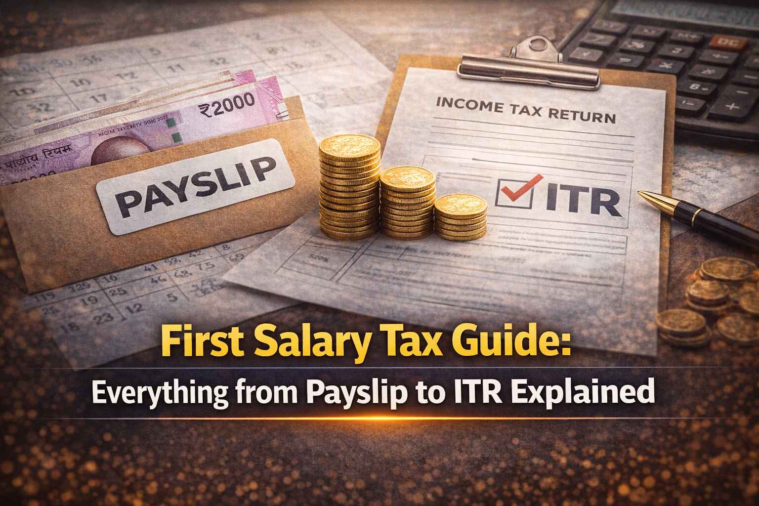 First Salary Tax Guide: Understand Everything from Salary Slip to ITR